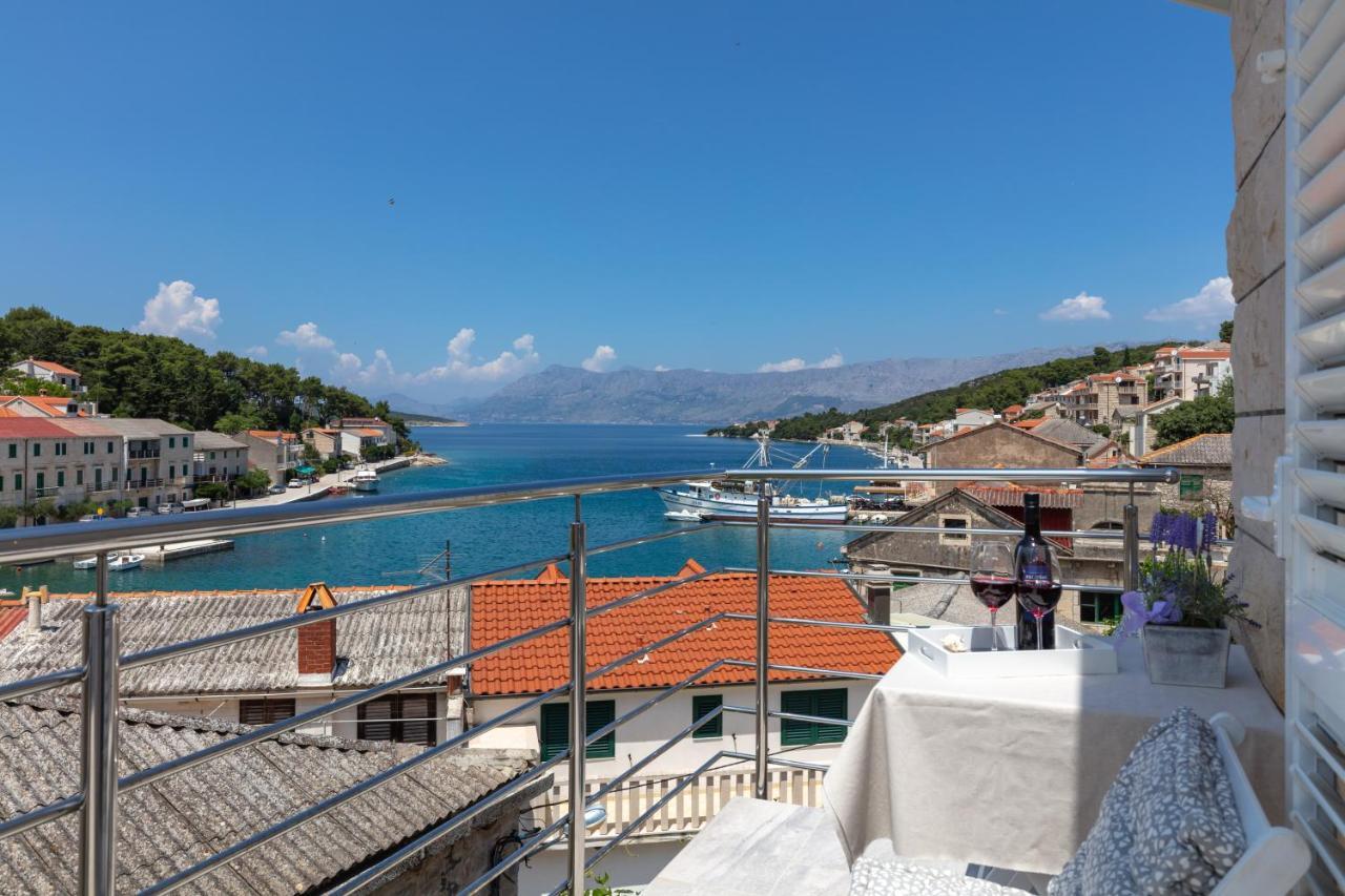 Seaview Apartment Sparkle Iskra - Povlja, Brac Povlja  Ngoại thất bức ảnh